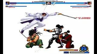 MUGEN BATTLES - Kamui & Sasuke vs. Haohmaru & Kagami