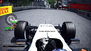 Kimi Raikkonen 2005 Mclaren MP4-20 Onboard at Monaco | Assetto Corsa