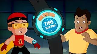 Mighty Raju - Time Machine | Cartoon for kids | fun videos for kids