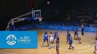 Basketball Womens Indonesia vs Philippines Highlights (Day 7) | 28th SEA Games Singapore 2015