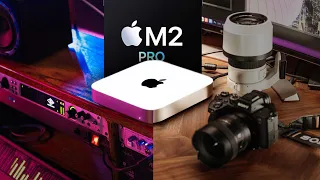 A Creative Journey with the Apple M2 Pro Mac Mini.