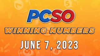 P29M Jackpot Grand Lotto 6/55, 2D, 3D, 4D, and Megalotto 6/45 | June 7, 2023