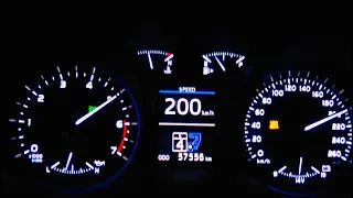 (Modified) 2014 Toyota Land Cruiser Vxr 5.7L Acceleration (0-200km/h)