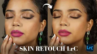 Skin Retouching in Lightroom Classic 2023 - Easiest Smooth Skin Tutorial