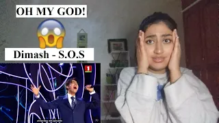 OMG THIS GUY !! First time watching Dimash Kudaibergen perform S.O.S Live at Slavic Bazaar REACTION