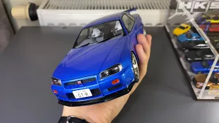 Solido 1:18 Nissan Skyline GTR R34 [unboxing]