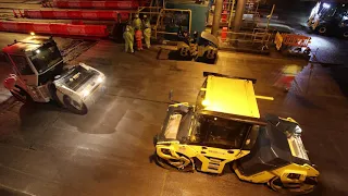 M4 Toll Booth Removal Time lapse