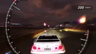 Need for speed underground 2 - South Runway - Lexus IS 300 wheelie test