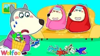 Wolfoo and Lucy pretend play sick  cartoon for kids |Wolfoo