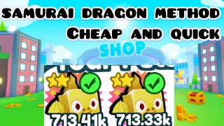 How To Get samurai Dragon 🐉 In Pet Simulator X, Quick And Cheap.