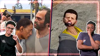 The BEST GTA V Cutscene Glitches | Try NOT to LAUGH
