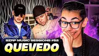 🇮🇨 REACCIÓN a QUEVEDO BZRP || Music Sessions #52 | HERETICS ESPE