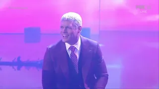 Cody Rhodes Entrance Tribute To The Troops - WWE SmackDown 12/8/2023