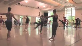 PNB Summer Course students on sharing the studio with Company members