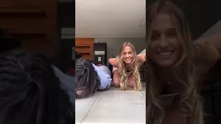 (TIKTOK DA ELO) NICOLAS CAI E LUÍSA RIR DELE 😂😌