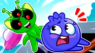 Poor Baby ! Who Took The Baby Alien Story ☹️😱 + Kids Stories by Pit&Penny Tales #cartoon #2d