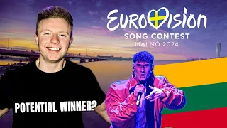 FIRST REACTION TO LITHUANIA EUROVISION 2024 (Silvester Belt - Luktelk)