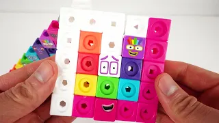 Numberblocks Square Club Number 25 has a hole that needs to be plugged