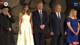 El Malei Rachamim at Yad VaShem during Trump visit to Israel