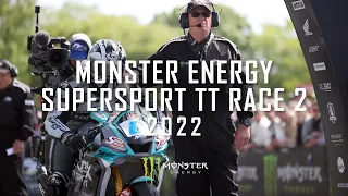 2022 Monster Energy Supersport TT Race 2 - Race Highlights | TT Races Official