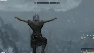 Skyrim Marriage Speedrun 5:07