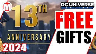 DCUO Free Gift Anniversary 2024