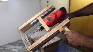 How to make a Portable Drill Guide / Homemade Plunge Drill Base / Homemade Projects