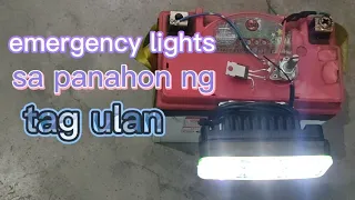 emergency lights na tipid sa battery