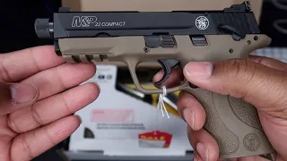 SMITH & WESSON M&P 22 COMPACT UNBOXING | FIRST SHOTS