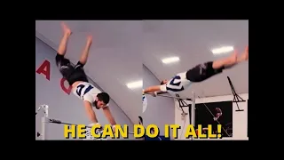 Islam Makhachev shows his incredible gymnastic move | KSI trolls Dillon Danis