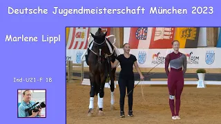 Marlene Lippl - EV-U21-F 18 - DJM München 2023