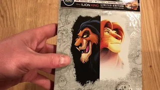 The Lion King 4K Steelbook Unboxing