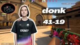 Team Spirit donk (41-19) Mirage POV | FACEIT Ranked | July 16, 2023