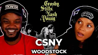 🎵 Crosby, Stills, Nash & Young - Woodstock REACTION