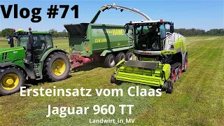 Vlog #71 Ersteinsatz von unserem Claas Jaguar 960 TT, wie gut macht er sich?