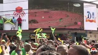 LargeUp TV: Kingston Reacts to Jamaica's 4x100-meter WR