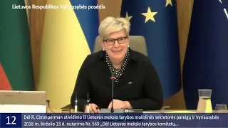 2024-04-10 Vyriausybės pasitarimas ir posėdis