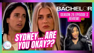 The Bachelor Season 28 Episode 3 Review! Sydney... LET IT GO!!