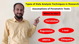 Statistical tests for data analysis in research