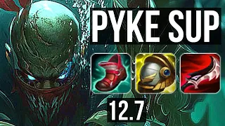 PYKE & Jinx vs NAUTILUS & Xayah (SUP) | 2.8M mastery, Quadra, 1400+ games | EUW Diamond | 12.7