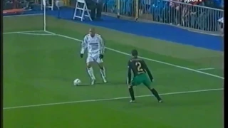 ZINEDINE ZIDANE great REAL MADRID goal vs RACING SANTANDER