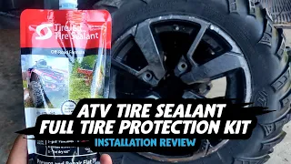 ATV Tire Sealant Full Tire Protection Kit Installation & Review