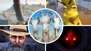 Goat Simulator 3 - All Events, Bosses & Ending