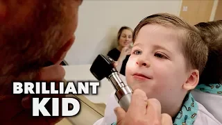 Brilliant 4 Year Old With SENSORY PROCESSING ISSUES (So Cute) | Dr. Paul