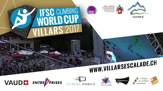 Teaser - IFSC Climbing World Cup Villars 2017 - LEAD & SPEED