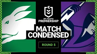 NRL 2023 | South Sydney Rabbitohs v Melbourne Storm | Condensed Game | Round 5, 2023