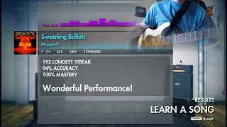 Lazy Rocksmith Covers - Sweating Bullets [Megadeth]