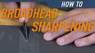 HOW TO: SHARPEN YOUR BROADHEADS PART 1 // HUNTERS CONNECT