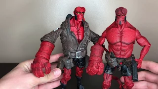 Hellboy Action Figure Review Mezco marvel legends spiderman