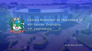 65ª Sessão Ordinária - 14ª Legislatura